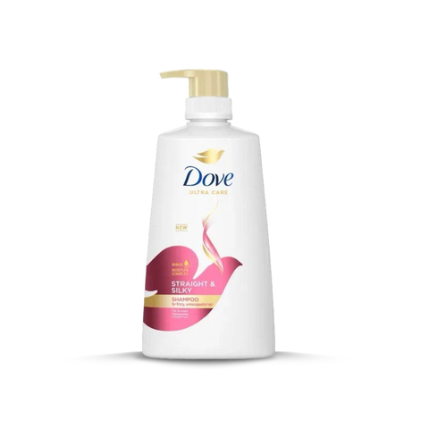 Dove Straight & Silky Shampoo 680mL