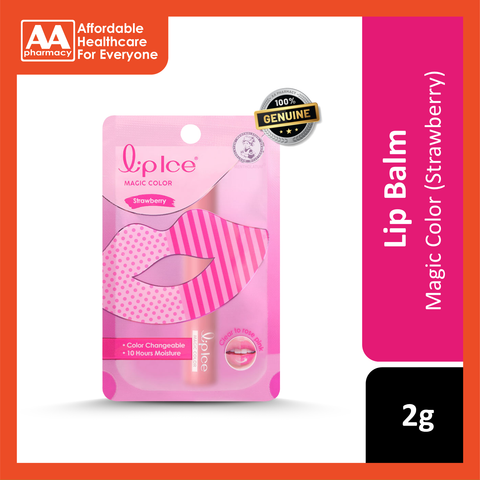 Lipice Magic Color Changeable (Strawberry) 2g