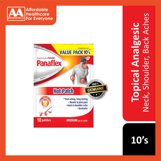 Panaflex Hot Patch 10's (Value Pack)