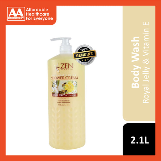 Zen Garden Shower Cream (Royal Jelly and Vitamin E) 2.1L