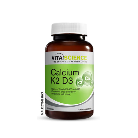 VitaScience Calcium K2 D3 Tablet 90's