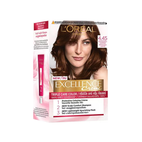 L'Oréal Paris Excellence Creme Triple Care Colour 4.45 Mahogany Copper