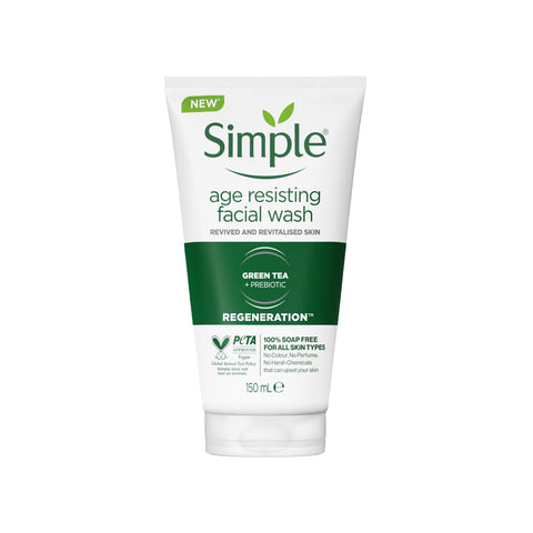 Simple Regeneration Age Resisting Facial Wash 150mL