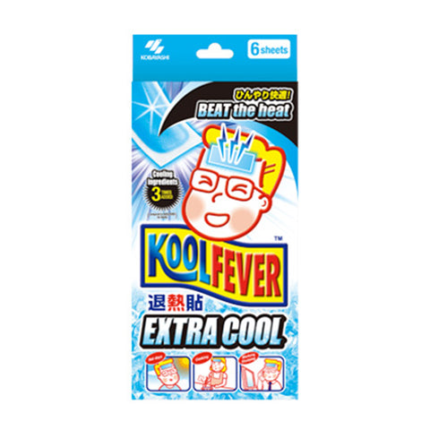 KoolFever Extra Cool Cooling Gel Sheet For Adults (12 years and above) 3x2's