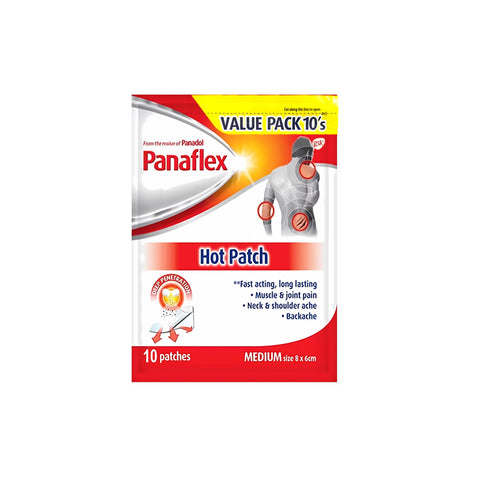 Panaflex Hot Patch 10's (Value Pack)