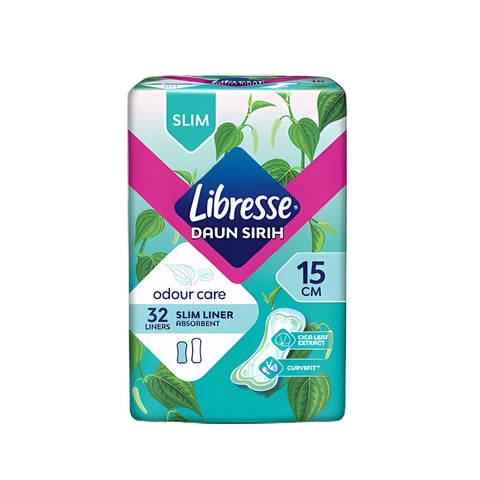 Libresse Liner (Odour Care, Slim, 15cm) 32's