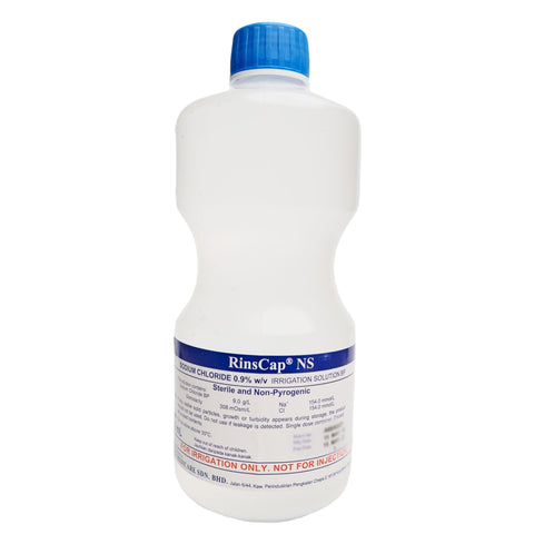 RinsCap NS Sodium Chloride 0.9% Irrigation Solution BP 1000mL