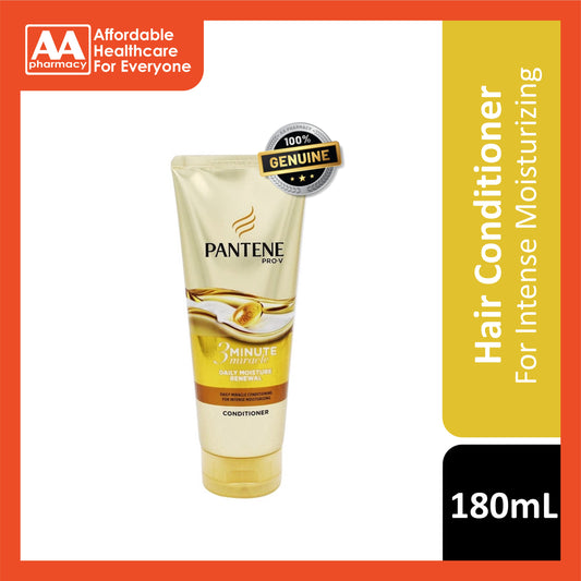 Pantene 3 Minute Miracle Supplement Conditioner (Daily Moisture Renewal) 180mL