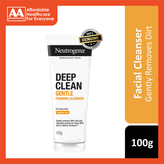 Neutrogena Deep Clean Gentle Foaming Cleanser 100g