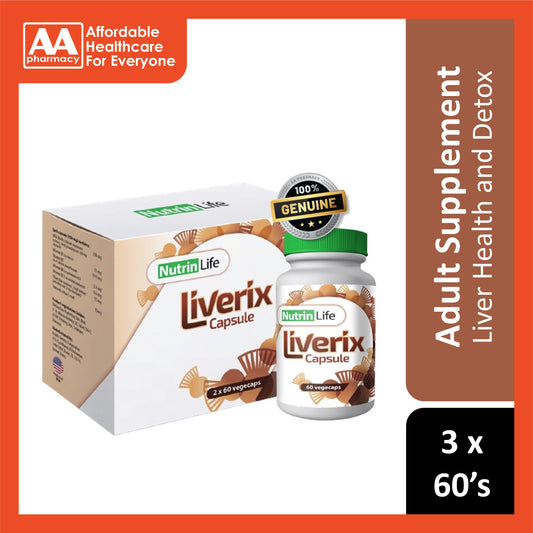 NutrinLife Liverix Vegecapsule 3x60's