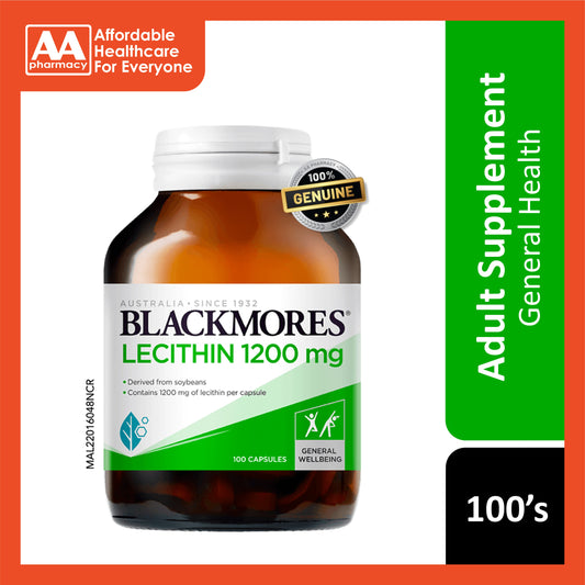 Blackmores Lecithin 1200mg Softgel 100's