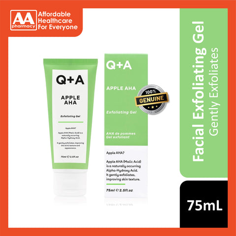 Q+A Apple AHA Exfoliating Gel 75mL