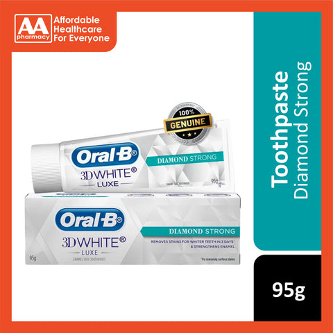 Oral-B 3D White Luxe Toothpaste Diamond Strong 95g