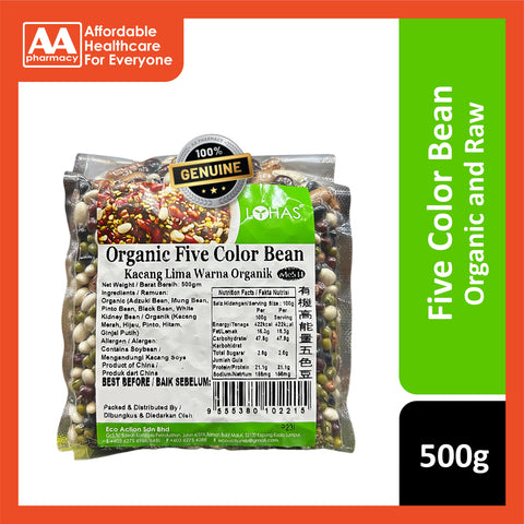 Lohas Organic Five Color Beans 500g