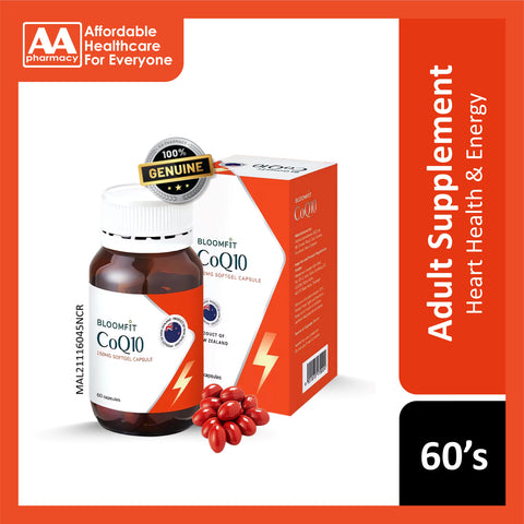 Bloomfit CoQ10 150mg Softgel Capsule 60's