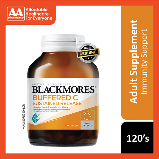 Blackmores Buffered C 500mg Sustained Release Tablet 120's