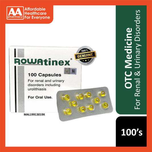 Rowatinex Capsule 100's (For Renal Stones)