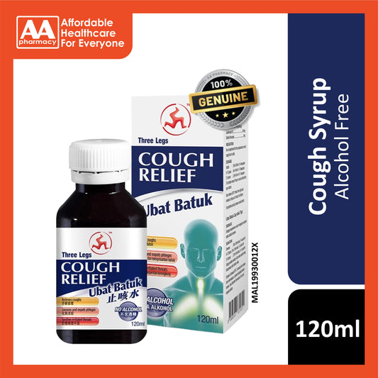 3 Legs Cough Relief Syrup 120mL