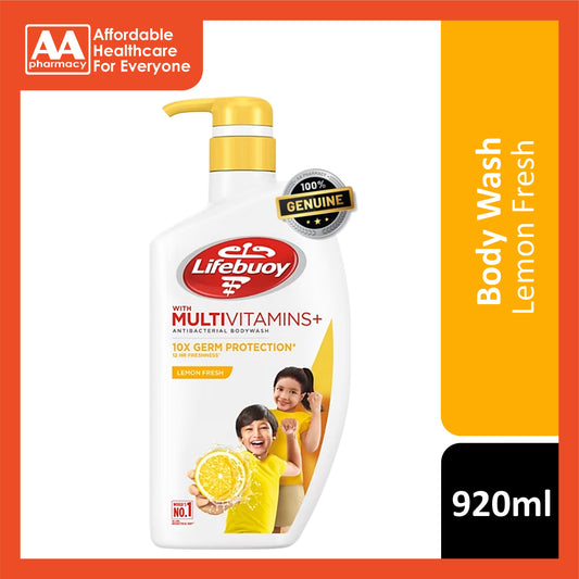 Lifebuoy Lemon Fresh Antibacterial Body Wash 920ml