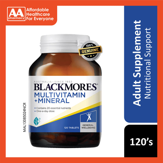 Blackmores Multivitamin + Mineral Tablet 120's