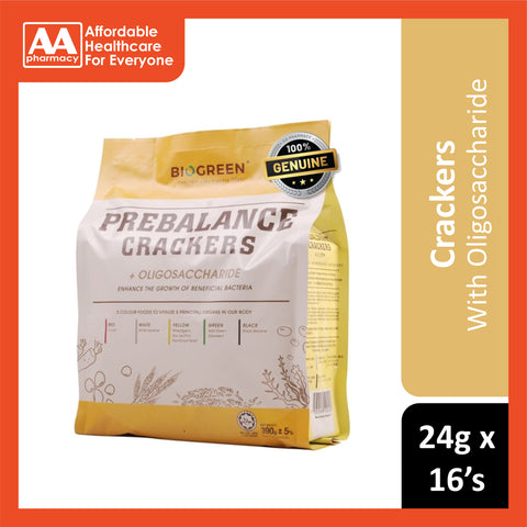 Biogreen Prebalance Crackers 24gx16's