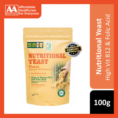 Radiant Nutritional Yeast Flakes 100g