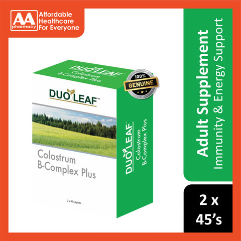 Duoleaf Colostrum B-Complex Plus Tablet 2x45's