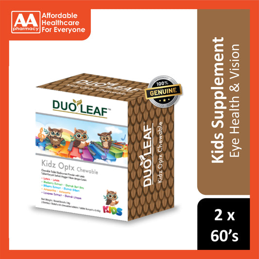 Duoleaf Kidz Optx Chewable Tablet 2x60's