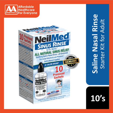 NeilMed Sinus Rinse Starter Kit 10's