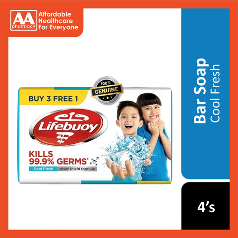 Lifebuoy Cool Fresh Bar Soap 110g x 4 (B3F1)