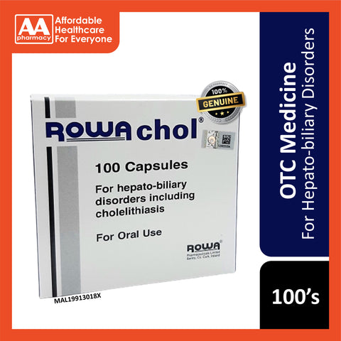 Rowachol Capsule 100's (For Gallstones)