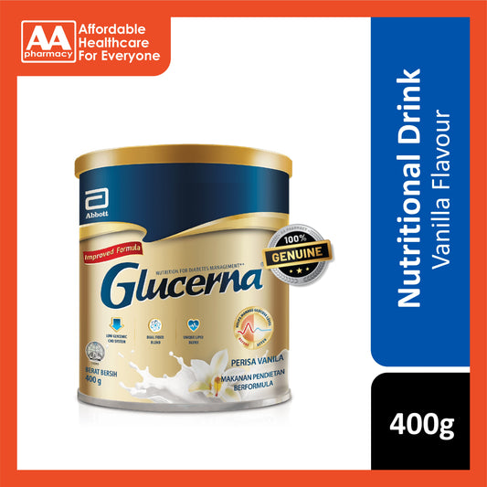 Glucerna Formula Drink 400g (Vanilla Flavour)