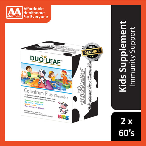 Duoleaf Colostrum Plus Chewable Tablet  2x60's