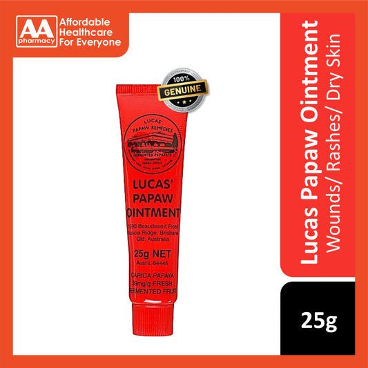 Lucas Papaw Ointment 25g - Fermented Papaya Ointment