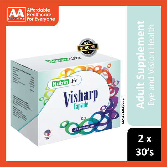 NutrinLife Visharp Capsule 2x30's