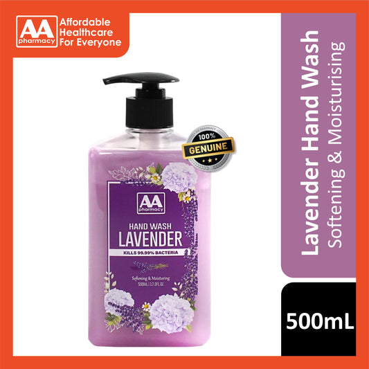 AA Antibacterial Hand Wash (Lavender) 500mL