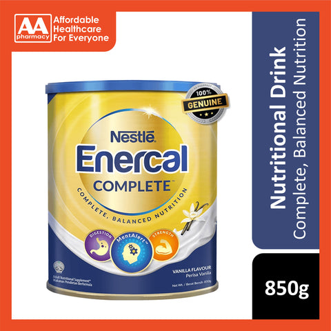 Nestlé Enercal Complete 850g (Vanilla Flavour)