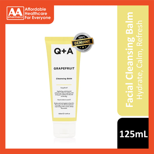 Q+A Grapefruit Cleansing Balm 125mL