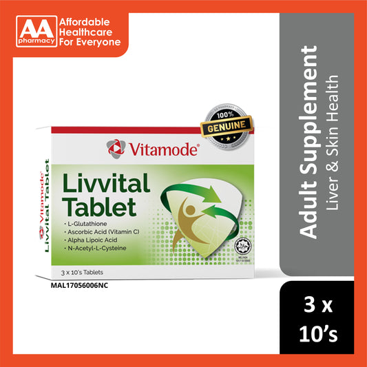 Vitamode Livvital Tablet 3x10's