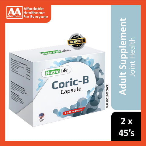 NutrinLife Coric-B Capsule 2x45's