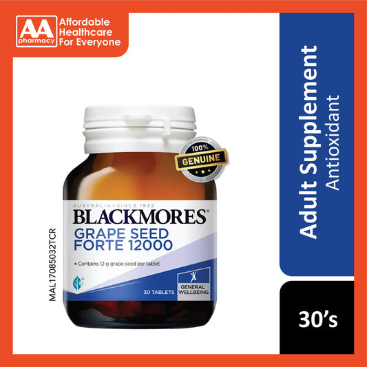 Blackmores Grape Seed Forte 12000 Tablet 30's