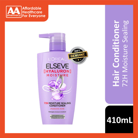 L'Oréal Paris Elseve [Hyaluron] Moisture 72H Moisture Sealing Conditioner 410mL