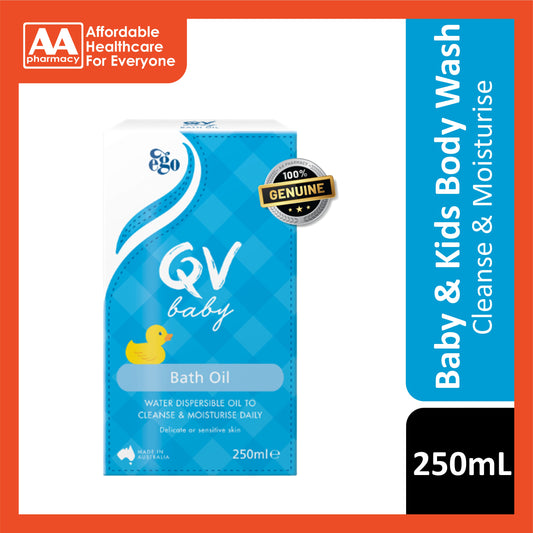 Ego QV Baby Head-To-Toe Bath Oil 250mL