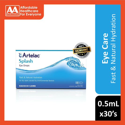 Artelac Splash Eye Drop 0.5mLx30's