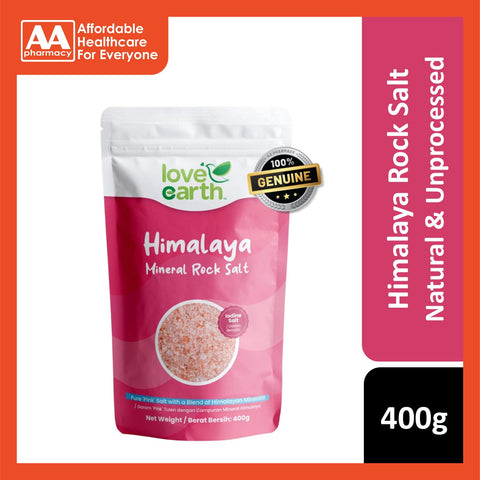 Love Earth Himalaya Mineral Rock Salt 400g