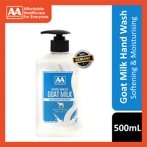 AA Antibacterial Hand Wash (Goat Milk) 500mL