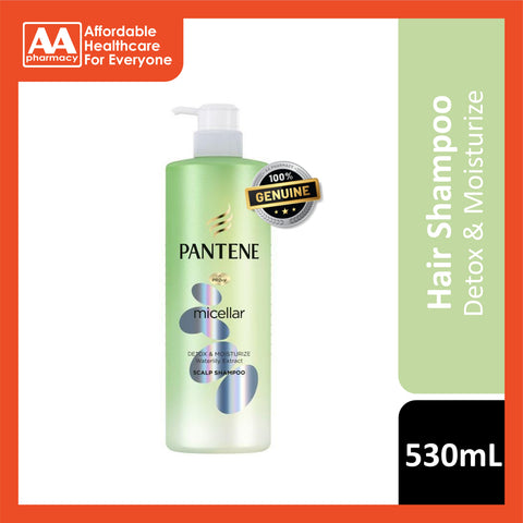 Pantene Micellar Scalp Shampoo (Detox and Moisturize) 530mL