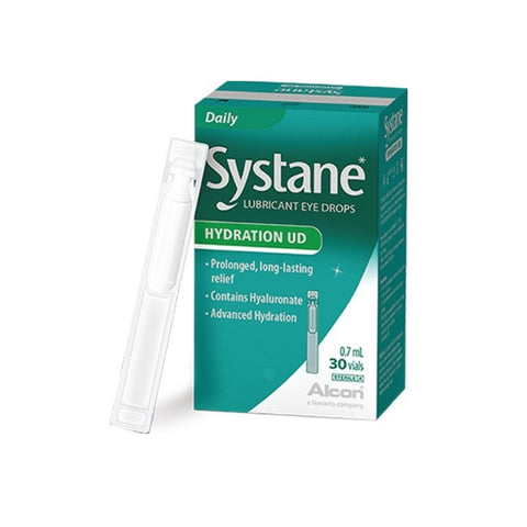 Systane Hydration Unit Dose Preservative-Free Lubricant Eye Drops 0.7mLx30's