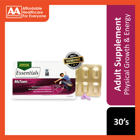 Appeton Essentials MsTeen Caplet 30's