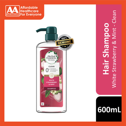 Herbal Essences bio:renew Shampoo (White Strawberry and Mint - Clean) 600mL